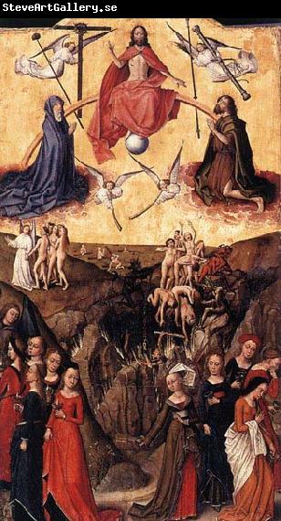 unknow artist Last Judgment and the Wise and Foolish Virgins